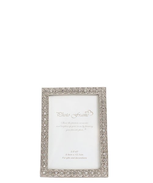 Photo Frame With Small Crystals
