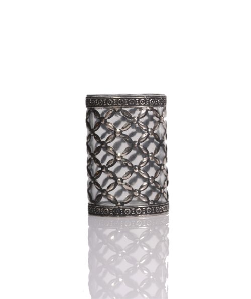 Candle Holder Silver Finish - Large