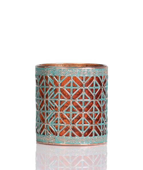 Glass Candle Holder
