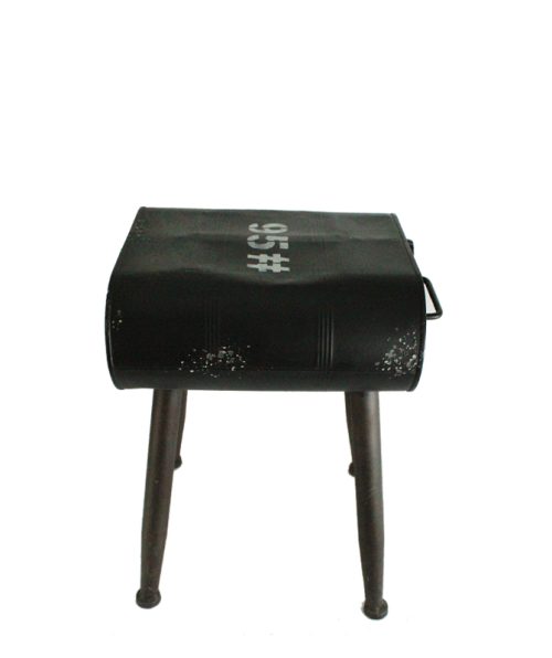 Iron Stool - Black