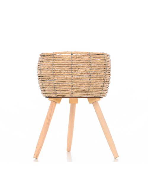 Flower Pot W/ Legs - Large
