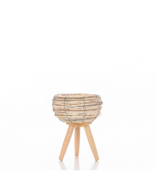 Flower Pot W/ Legs - Small