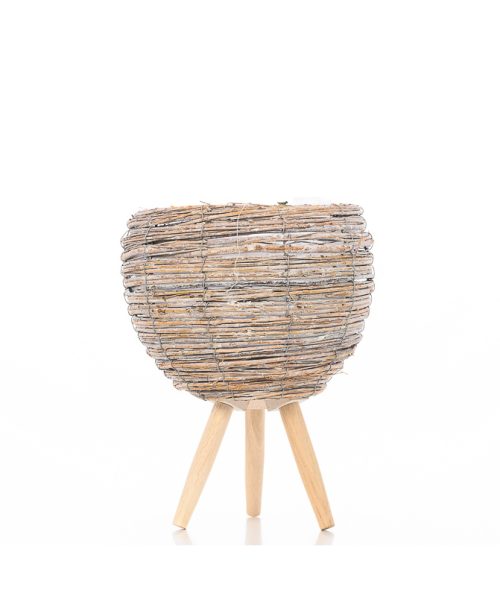 Flower Pot W/ Legs - Medium