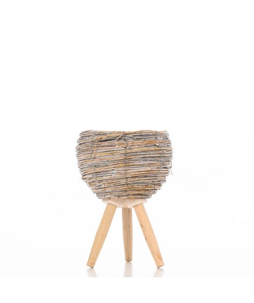 Flower Pot W/ Legs - Small
