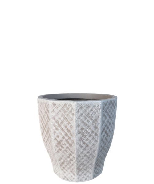Fiber Clay Flower Pot