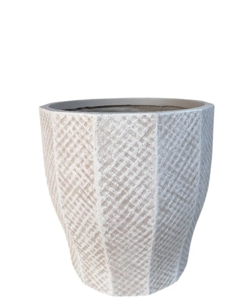 Fiber Clay Flower Pot