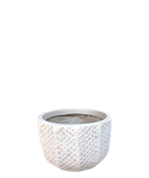 Fiber Clay Flower Pot
