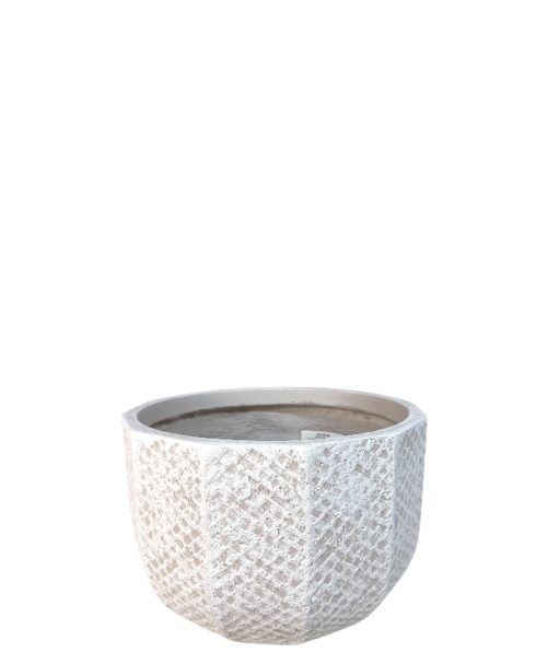 Fiber Clay Flower Pot