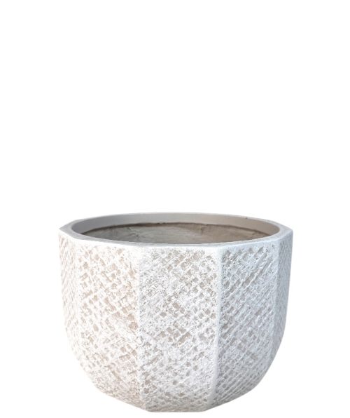Fiber Clay Flower Pot