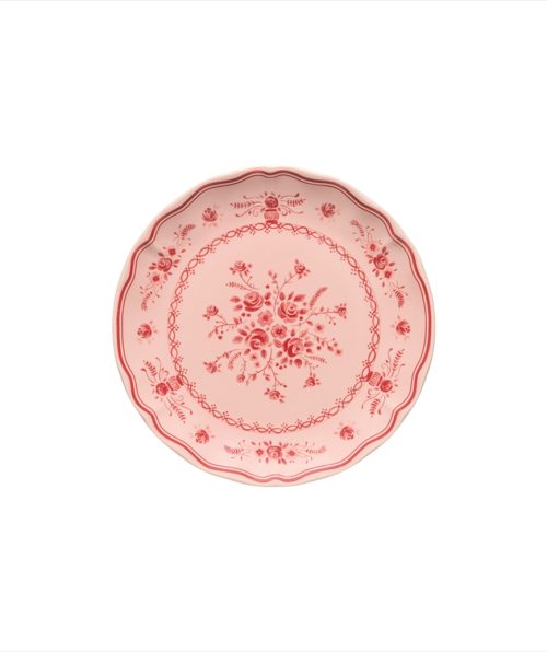 Salad / Dessert Plate 21 cm, Pink Red