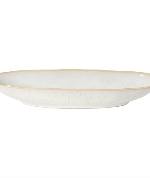 Oval Platter 33 Cm, EIVISSA, Sand Beige