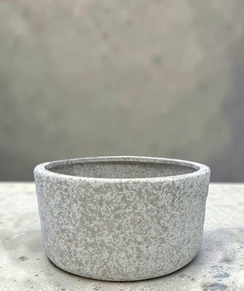 Ceramic Pot - 17 x 17 x 9 Cm