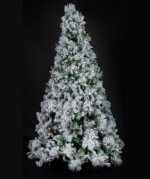 240CM Xmas Snowy Tree with 1638 Tips