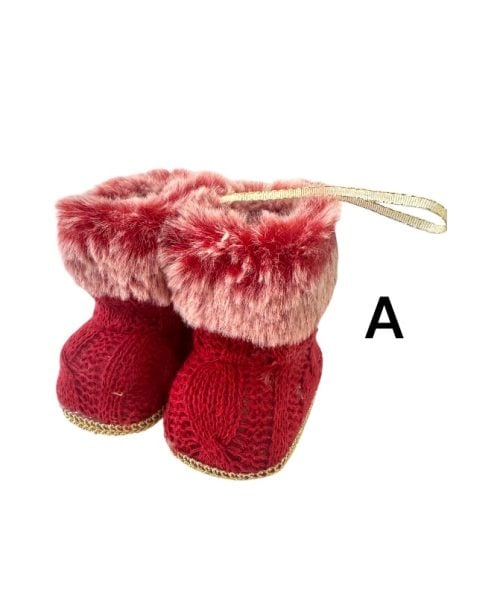 Hanging Xmas Shoes - 3 Designs