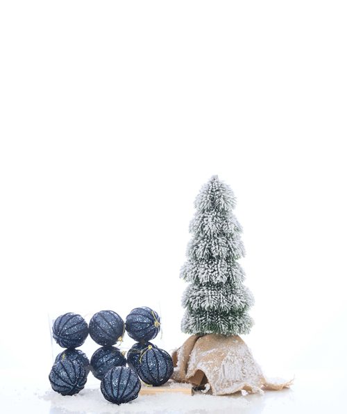 Christmas Balls 8 Cm / 6 Per Box
