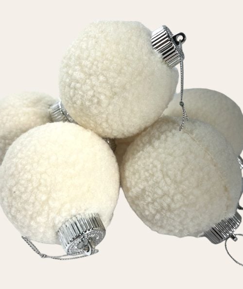 Christmas Balls - 8 Cm - 6 Per Box