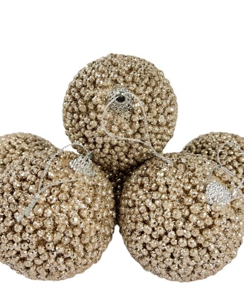 Christmas Balls - 8 Cm - 6 Per Box