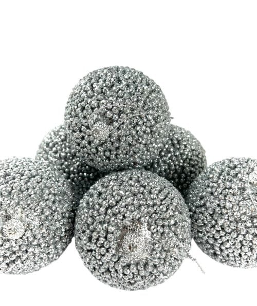 Christmas Balls - 10 Cm - 6 Per Box