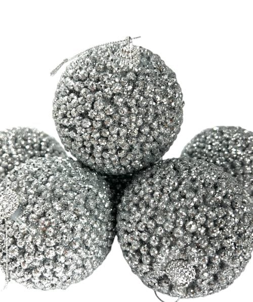 Christmas Balls - 8 Cm - 6 Per Box