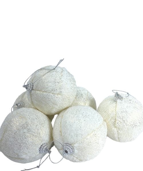 Christmas Balls - 8 Cm - 6 Per Box