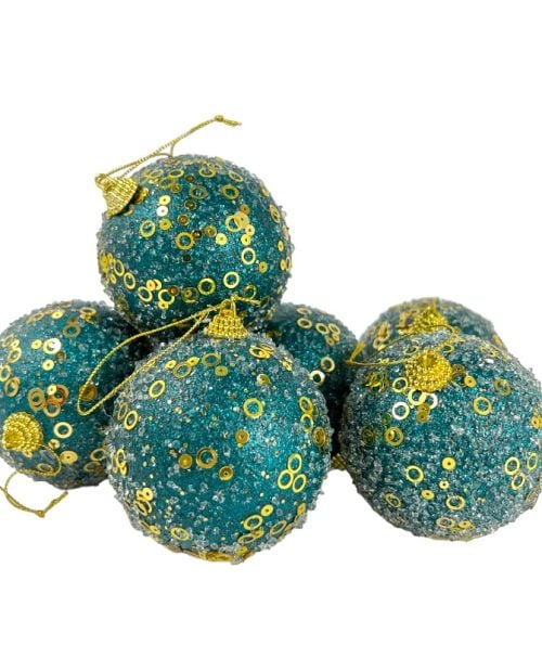 Christmas Balls - 8Cm - 6 Per Box