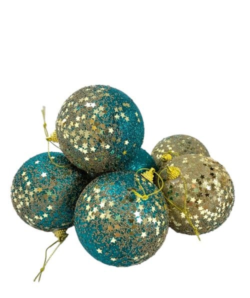 Christmas Balls - 10 Cm - 6 Per Box