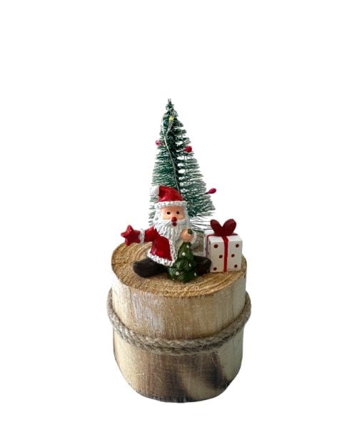 Santa Tree With Light