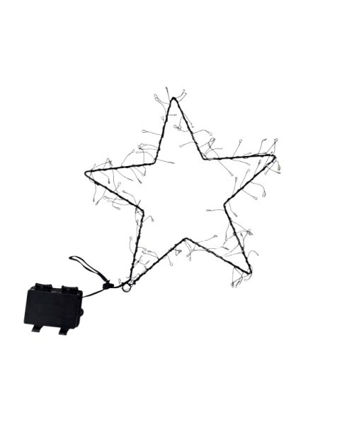 Star 30 cm 100 led warm white