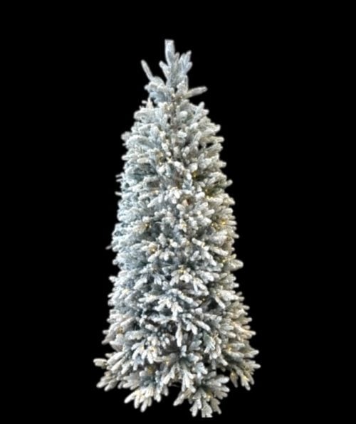 Alaska - 210 CM Full PE tree with flocked with 873 tips 400WW LEDS