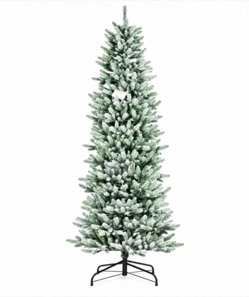Nordic Velvet - 210CM Flocked  tree with 560 tips - NEW Design